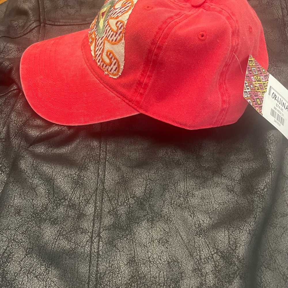 Kilim baseball cap - Red - Picture 4 of 6